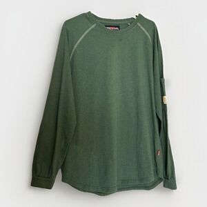 Bocomal‎ FR Flame Resistant Long Sleeve Work T-Shirt Men's 2XL Green